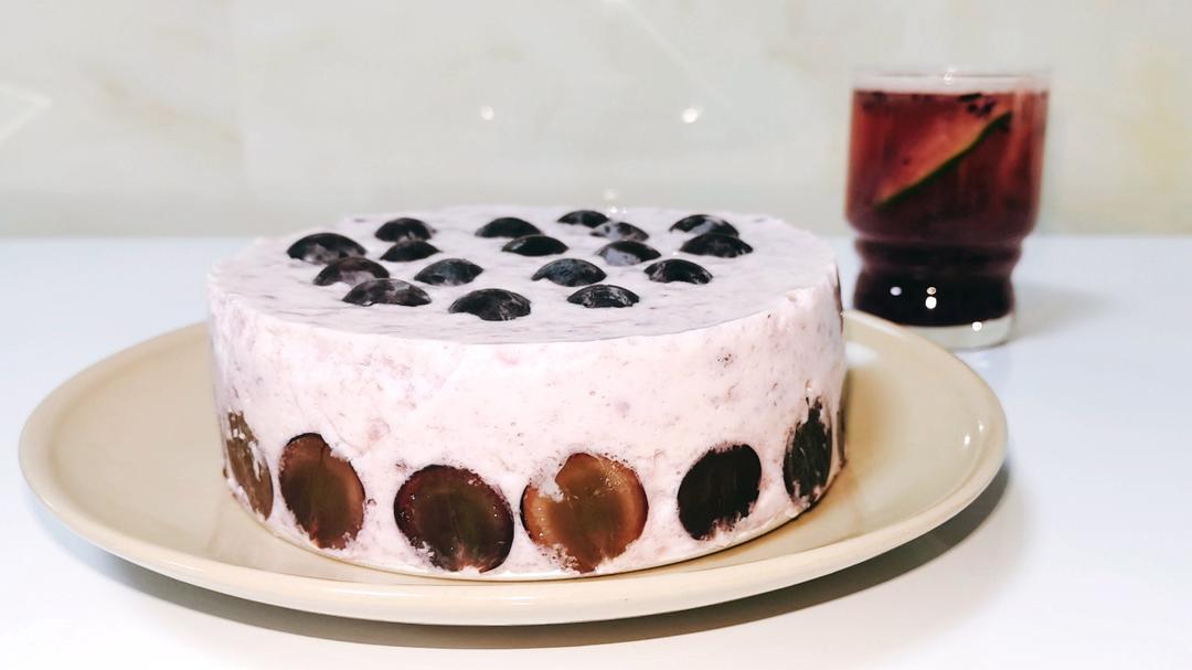 8寸酸奶芒果慕斯（无奶油版）