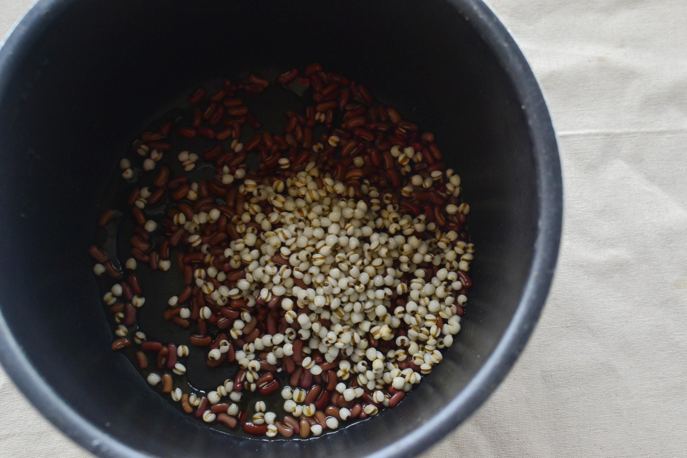 【我的破壁主张】红豆薏米糊的做法 步骤2
