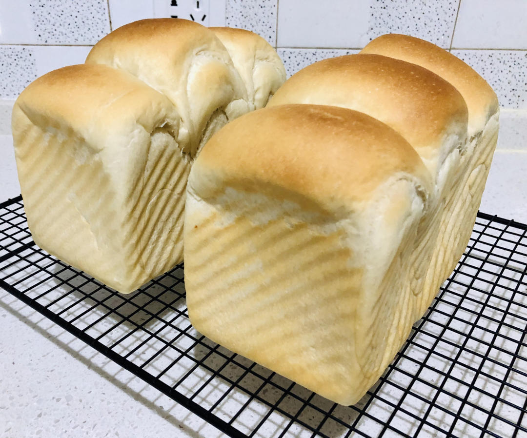 手撕烫种吐司（450克*2个）