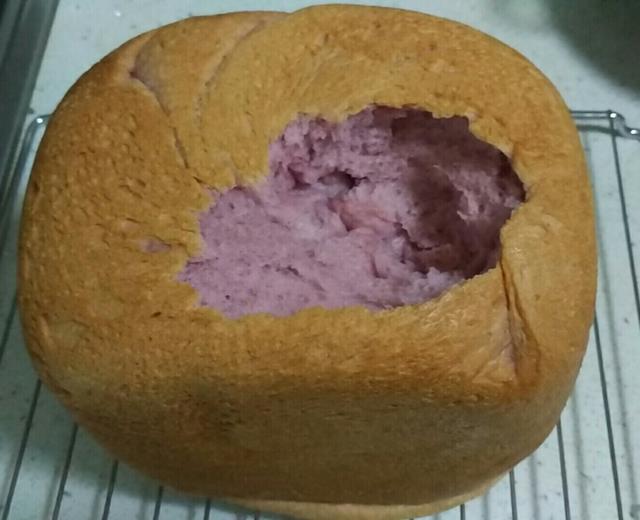 紫薯酸奶吐司（懒人版）的做法