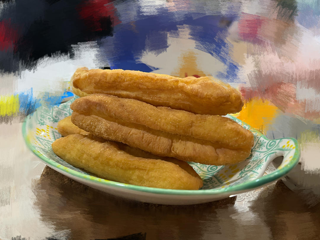 快手早餐～自制油条（酵母版，不含泡打粉、膨松剂）