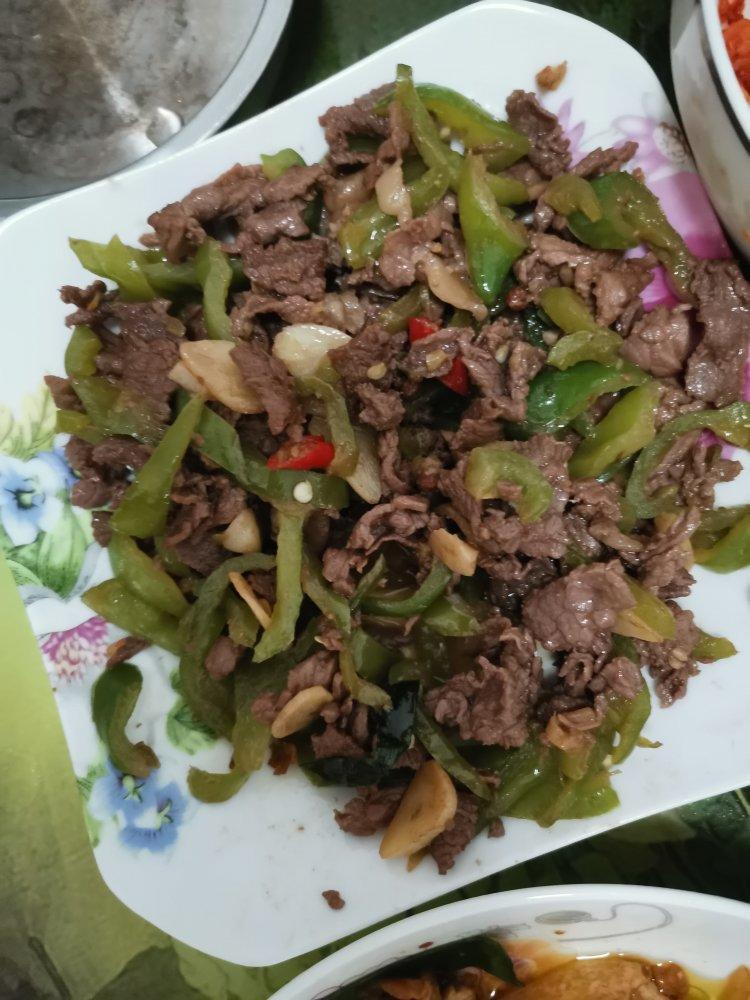 青椒炒牛肉