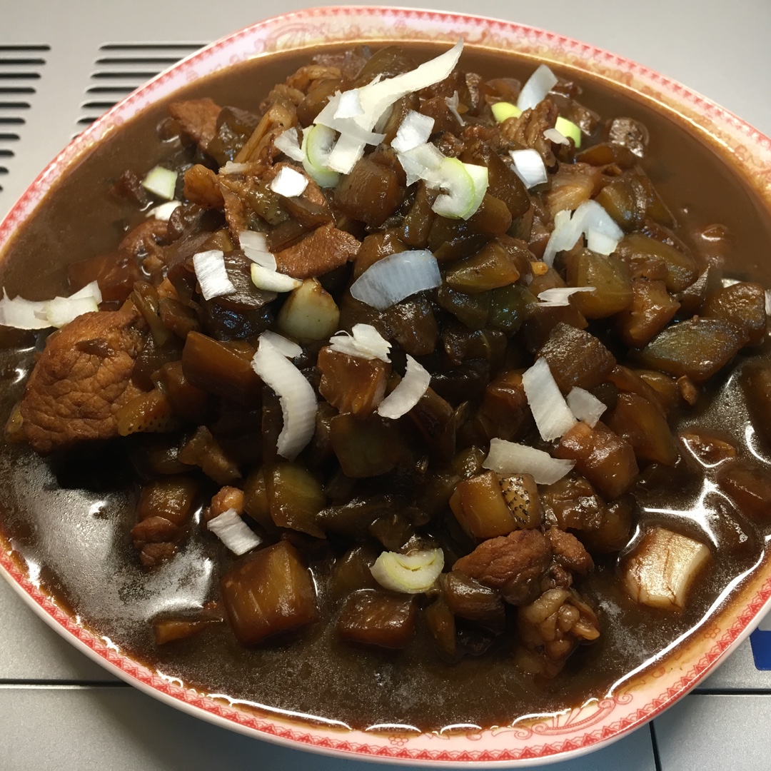 茄子！茄子！！红烧肉末茄子