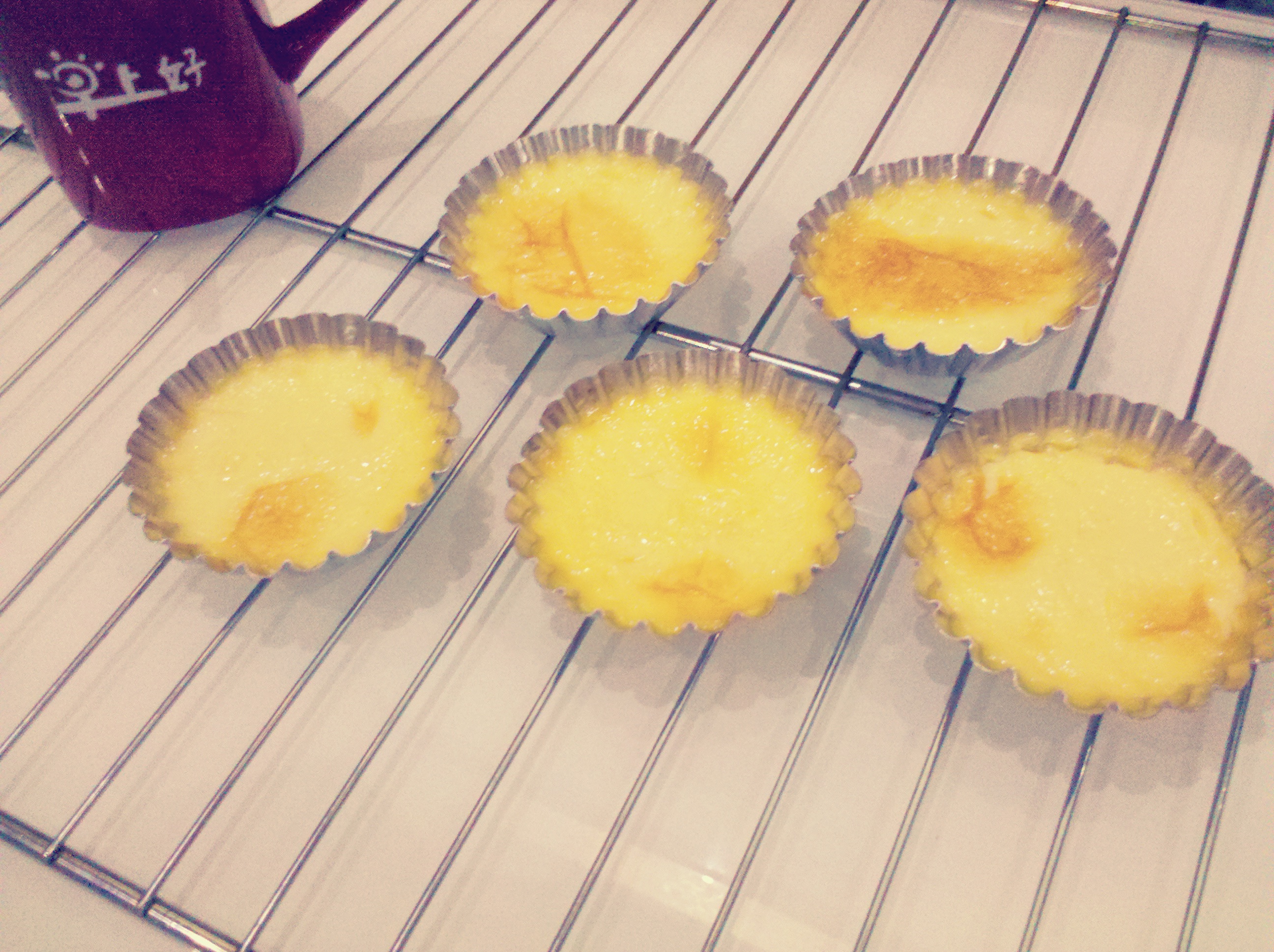 Crèmebrulée。法式烤布雷。焦糖布丁。