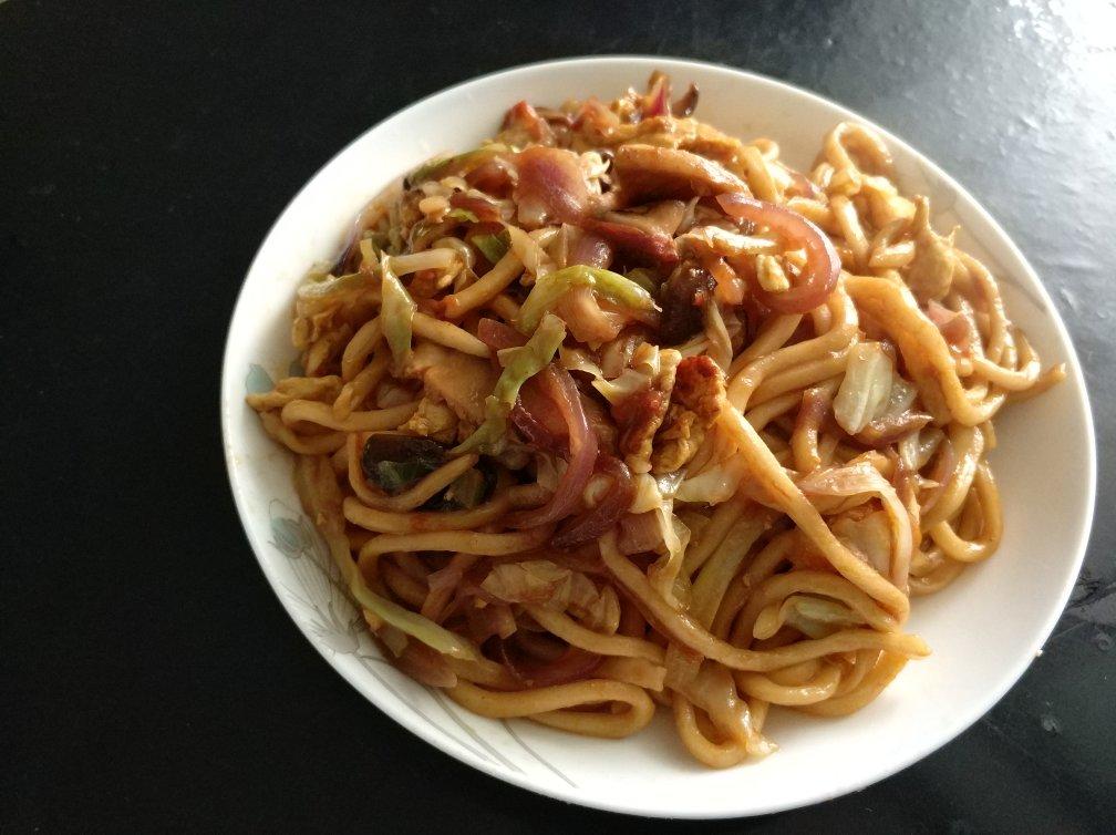 肉丝炒面