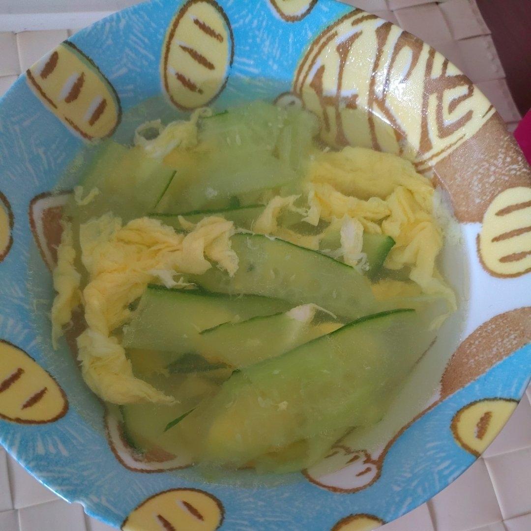 黄瓜鸡蛋汤