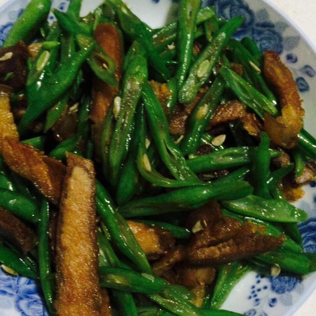 小炒四季豆