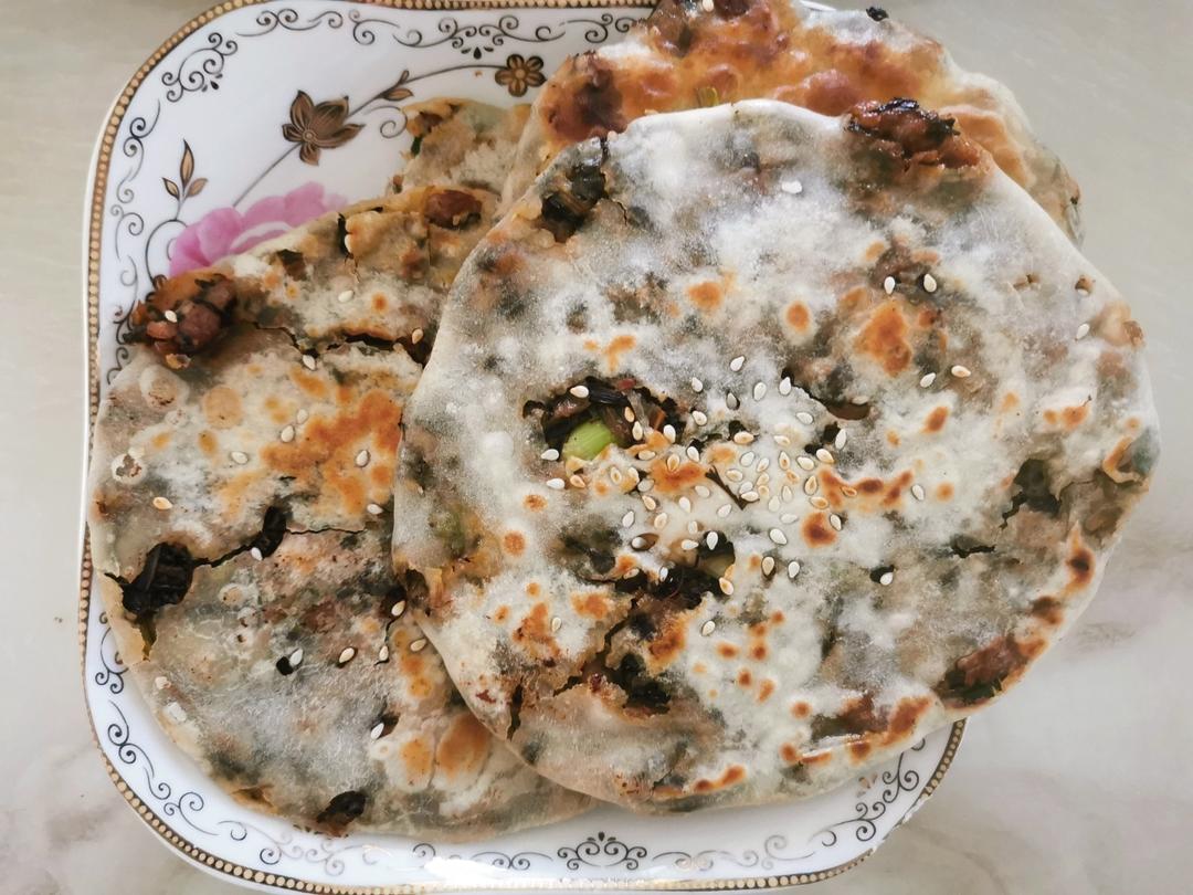 梅干菜猪肉烧饼