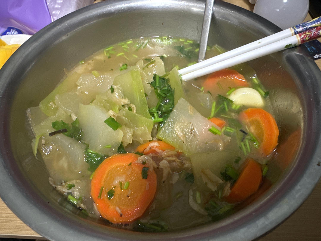 冬瓜炖虾米