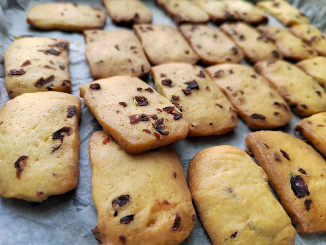 蔓越莓饼干（无需打发）