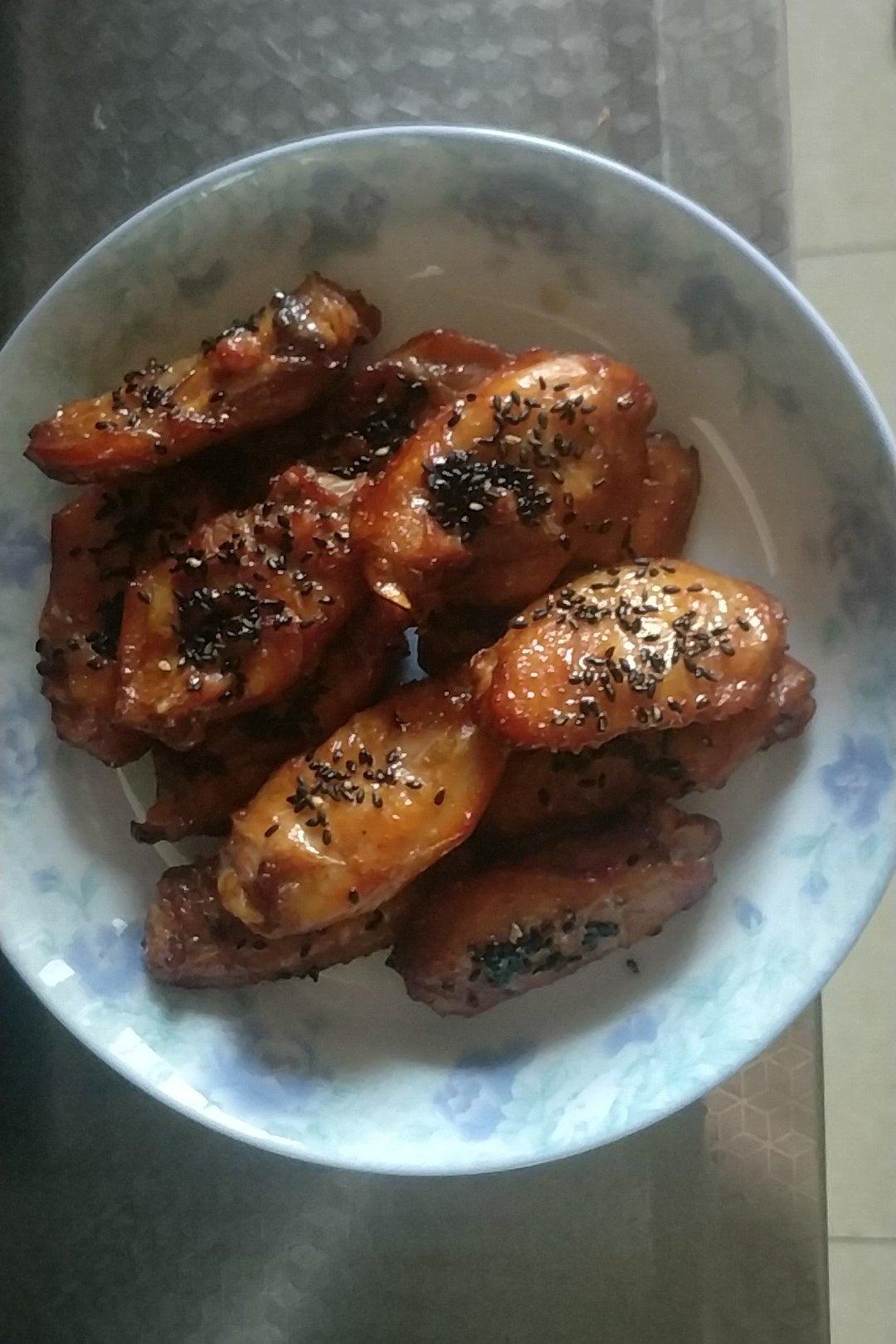蜜汁鸡翅（烤箱）