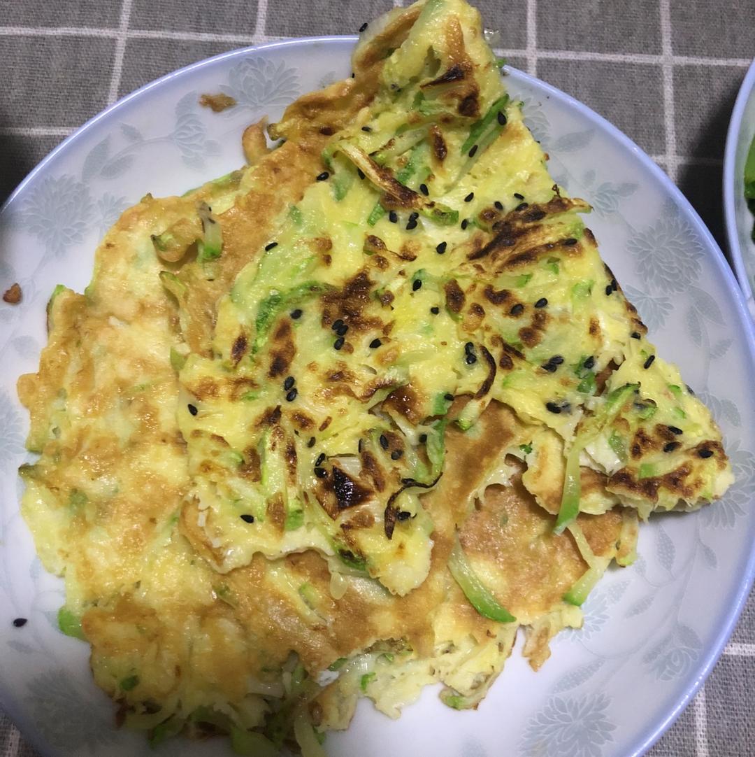 西葫芦鸡蛋饼