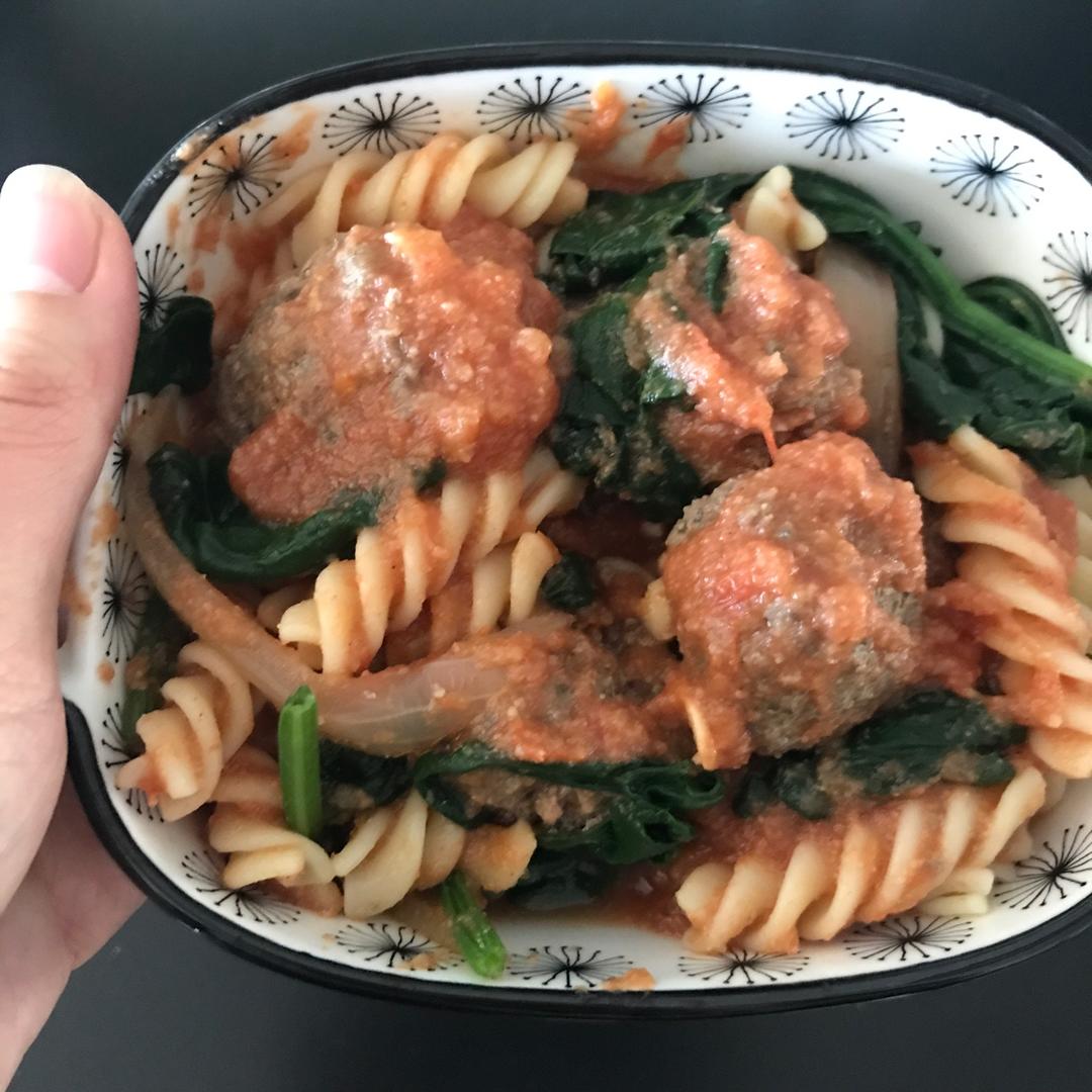 烤牛肉丸子（附健康番茄酱做法）