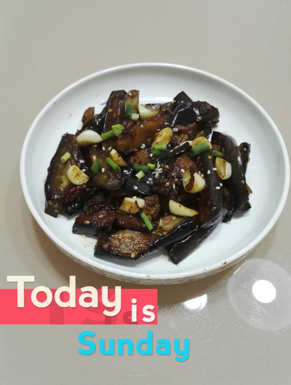 老丁的私房菜-油焖茄子