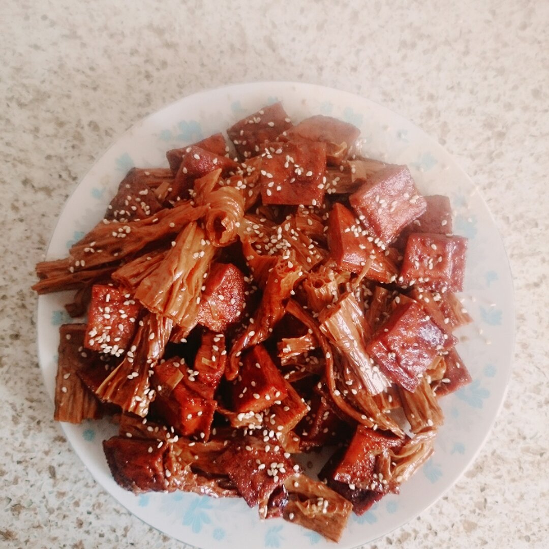 蜜汁豆干