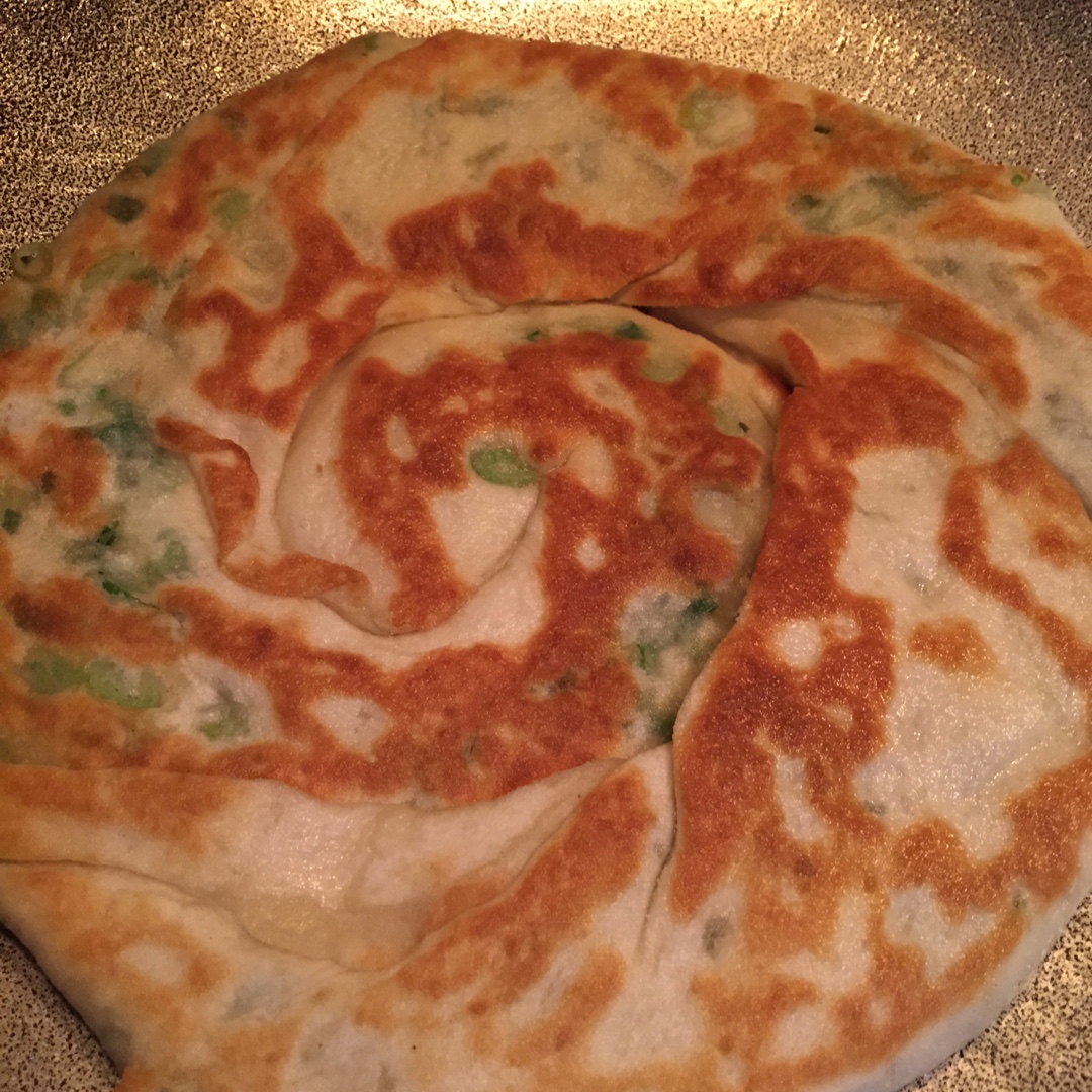 发面椒盐葱油饼