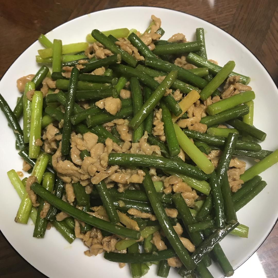 蒜薹炒肉