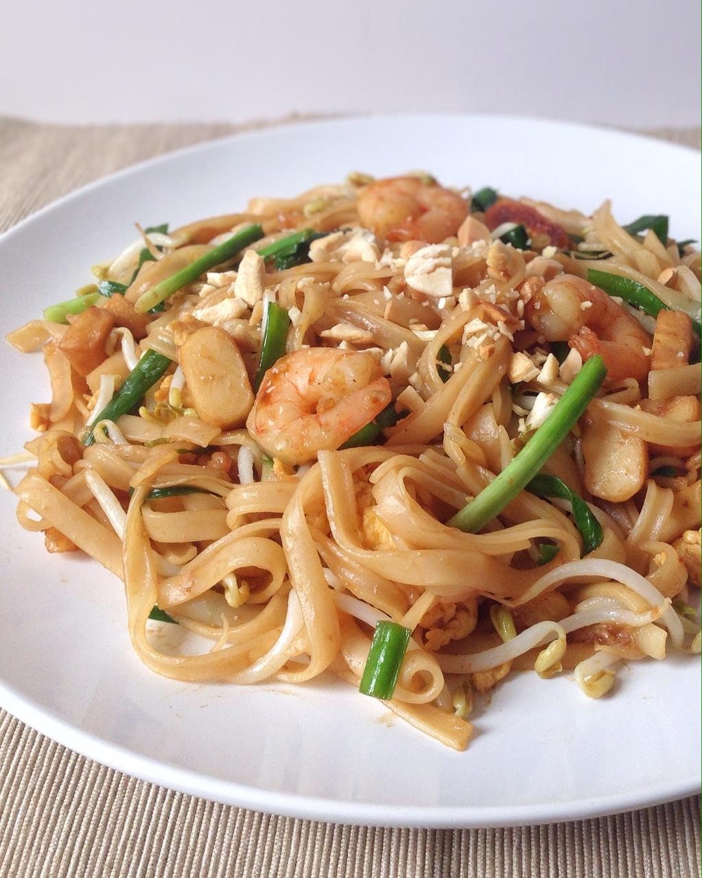 泰式虾仁炒河粉【食材包操作说明】