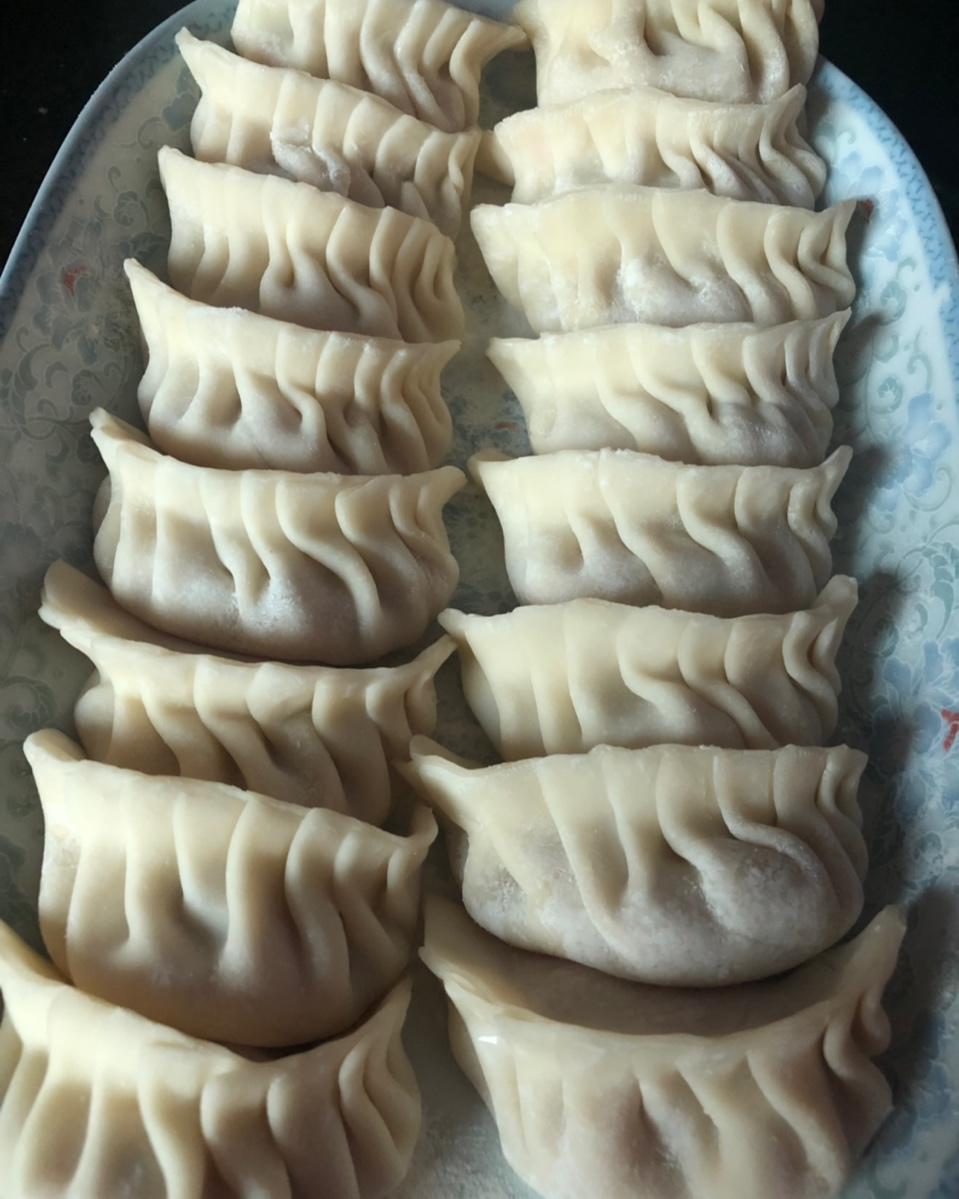 月牙饺子手法包法