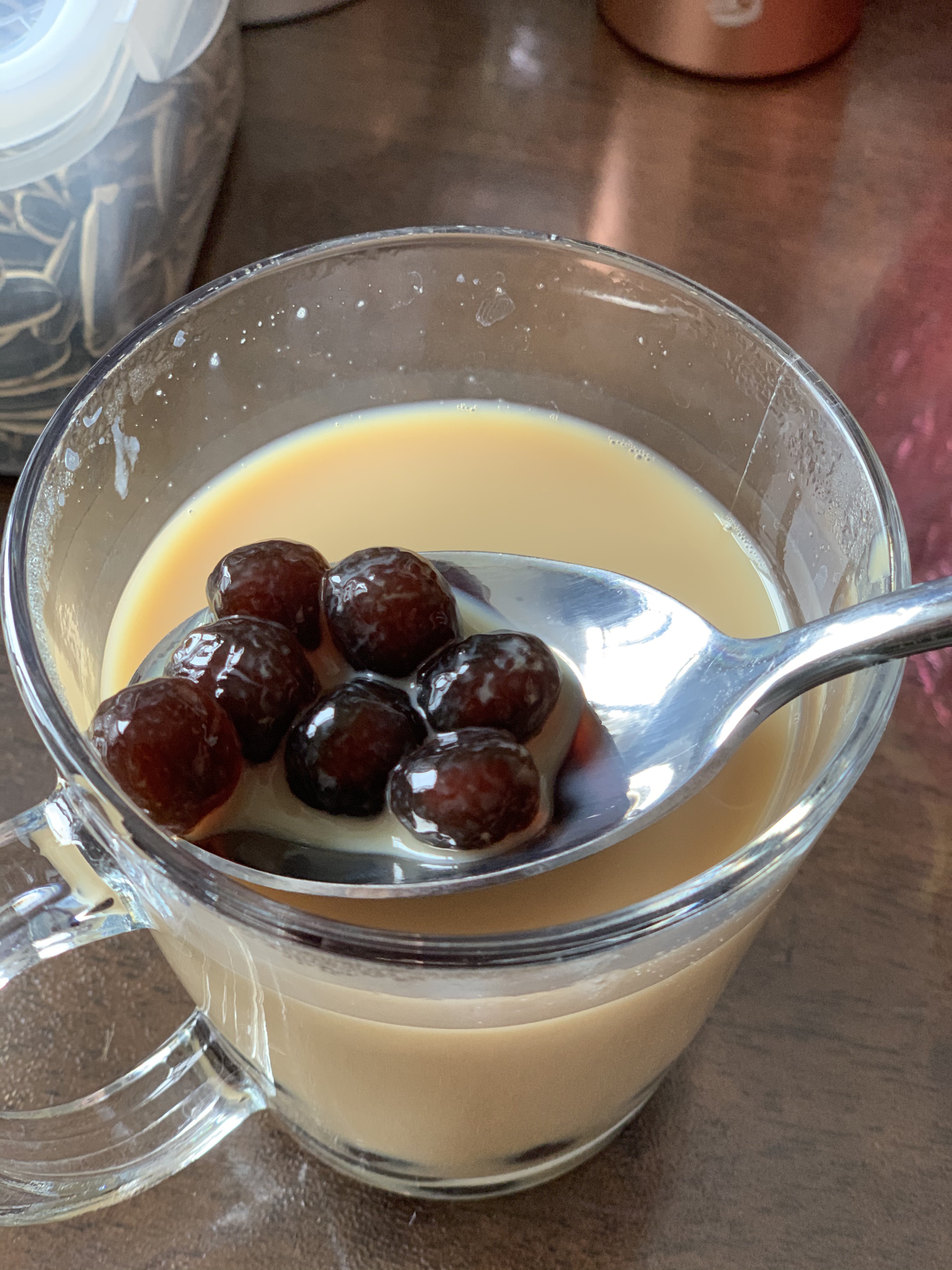 好吃😋简单易操作😇“自制珍珠奶茶🥤”的做法 步骤21