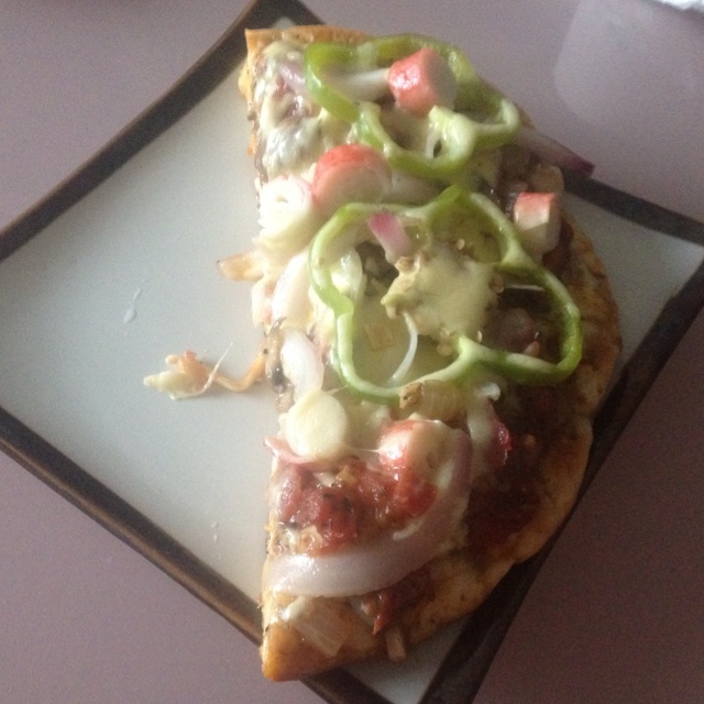 平底锅脆底香肠披萨