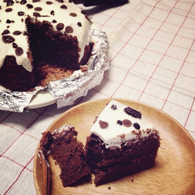 巧克力戚风蛋糕