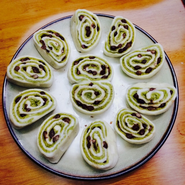 【小芳猫】抹茶蜜馒头卷