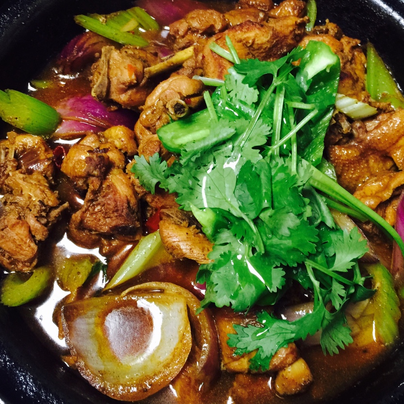 feiyate做的鸡公煲家庭简单版