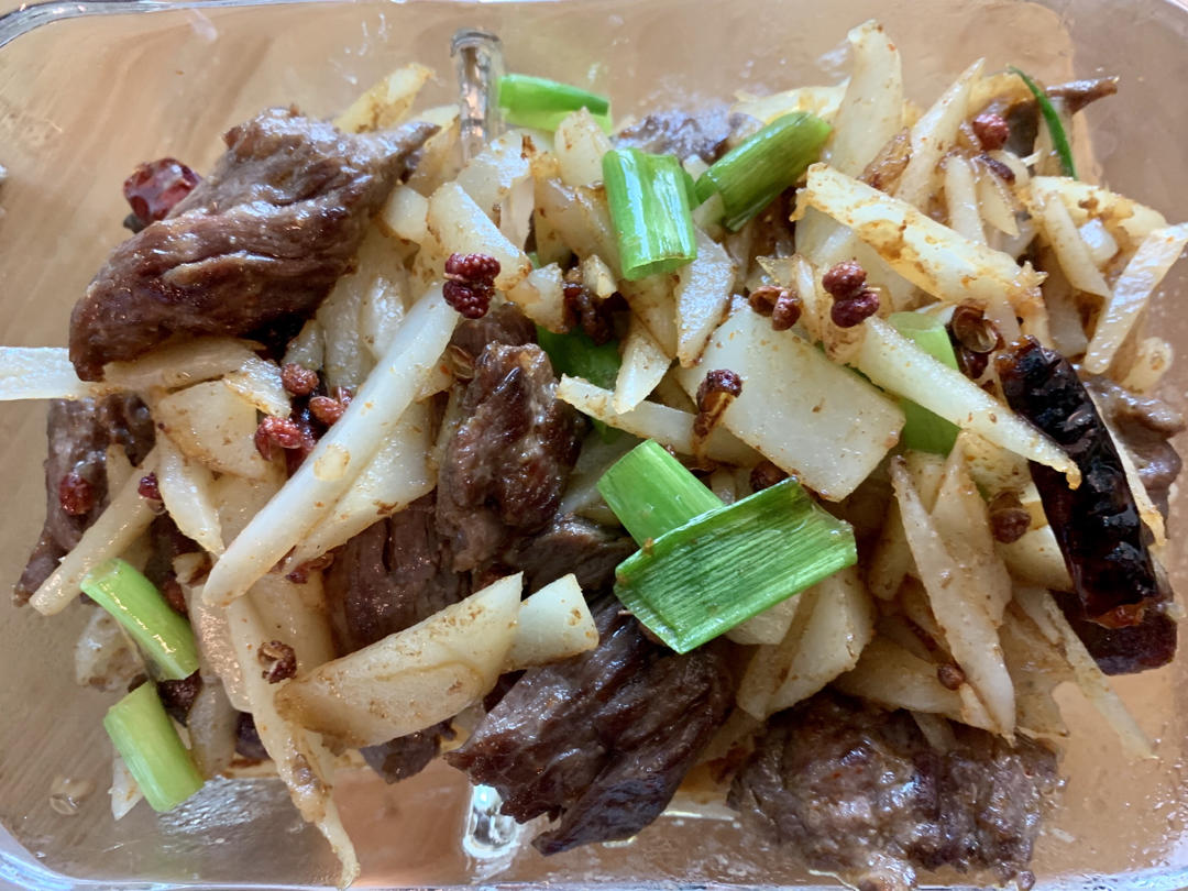 土豆炒牛肉