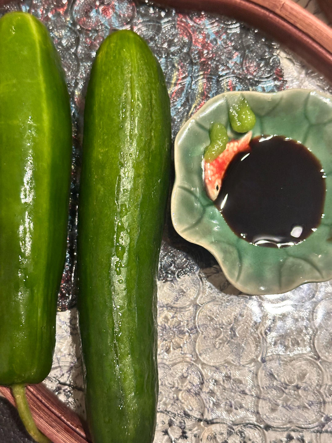 芥末黄瓜 超级好吃