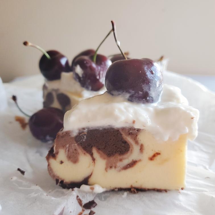 简单做，大口吃~🍰酸奶芝士片蛋糕的做法