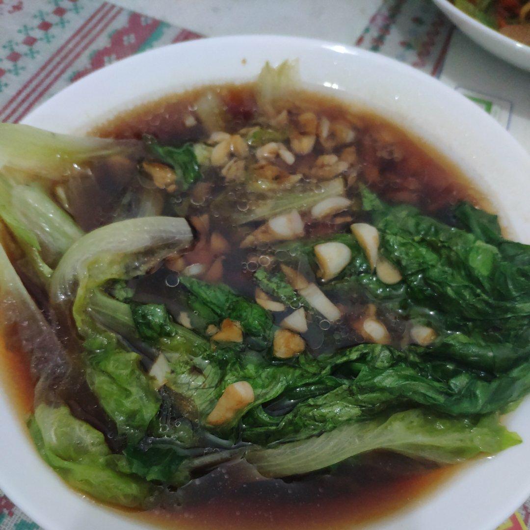 蚝油蒜蓉生菜