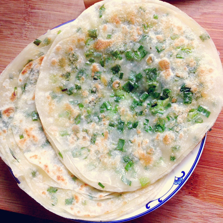 水饺皮｛葱油饼｝