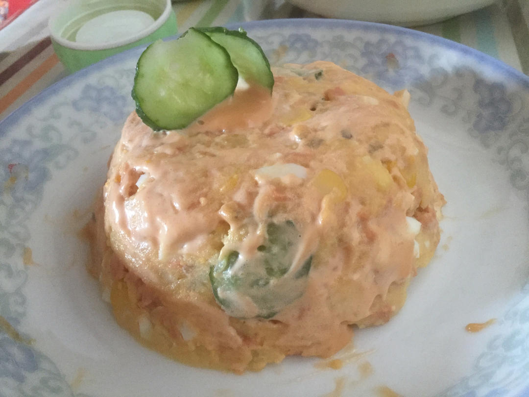 厨艺小白假装有好手艺的土豆泥沙拉