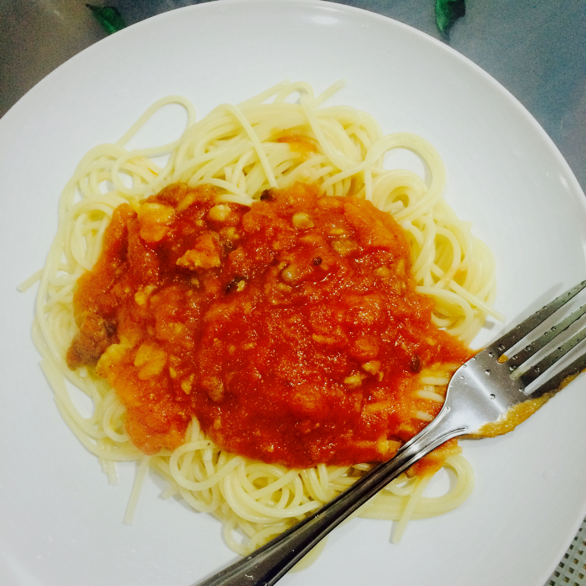 培根番茄意大利面