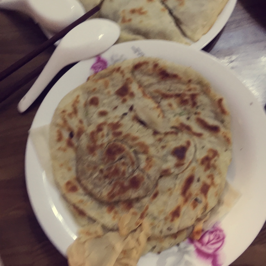 葱花手抓饼