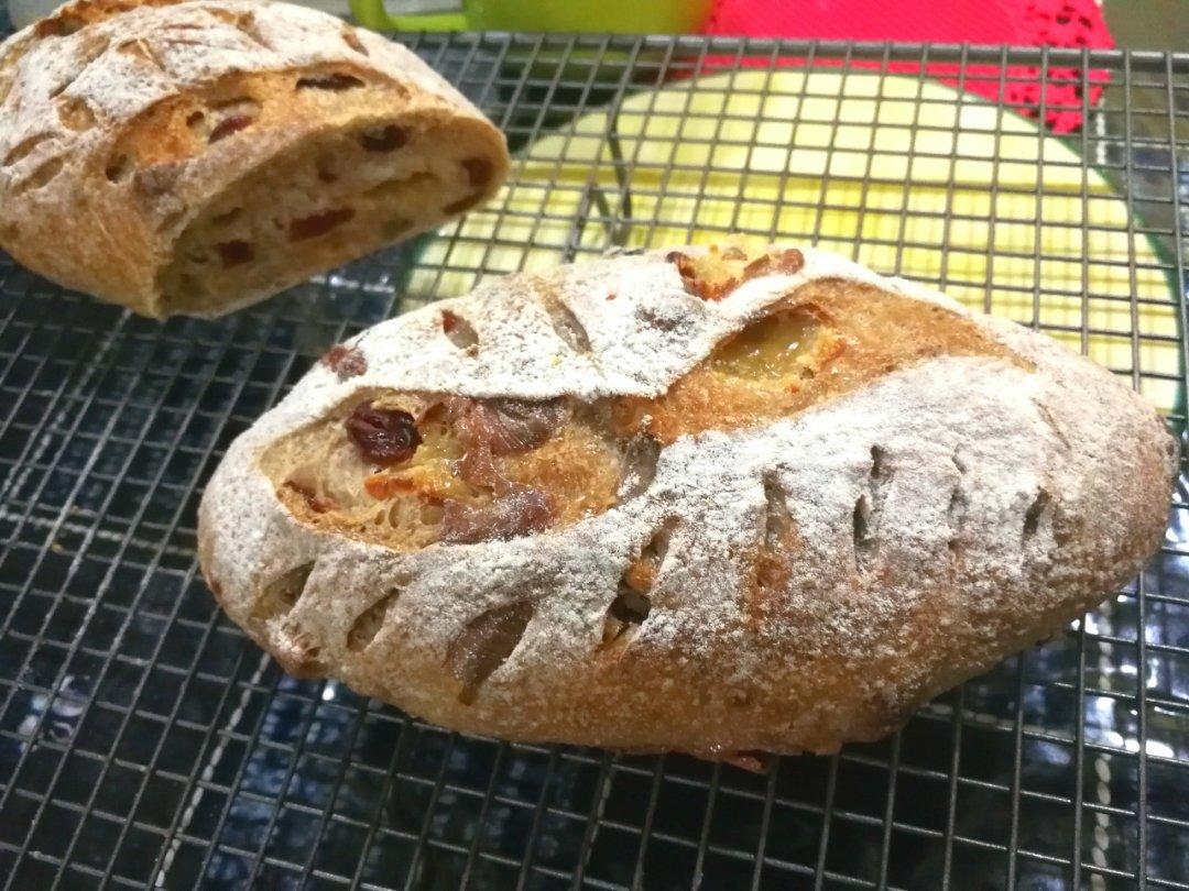 全麦核桃包～软欧包