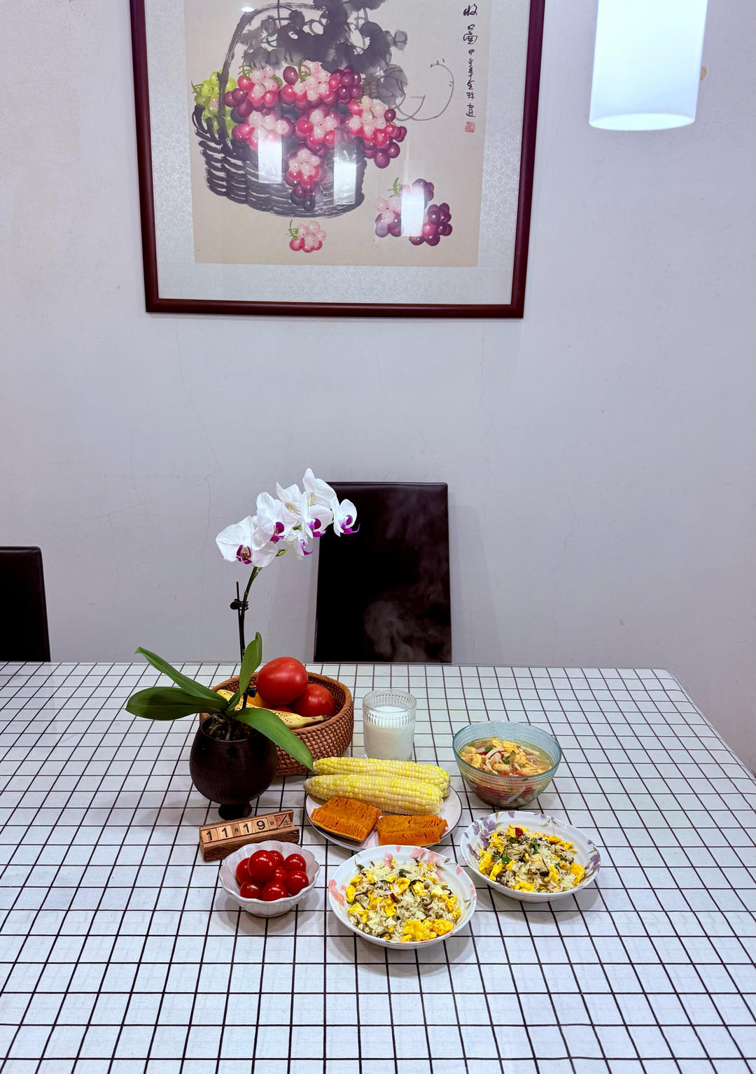 萝卜菜鸡蛋炒饭