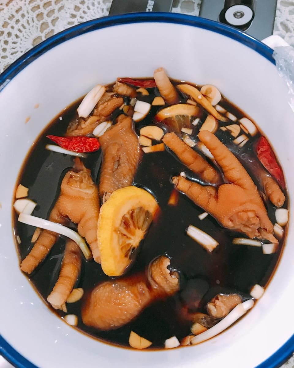 柠檬鸡爪