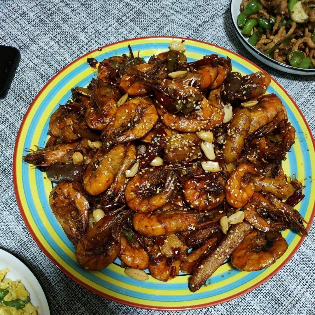 干锅香辣虾