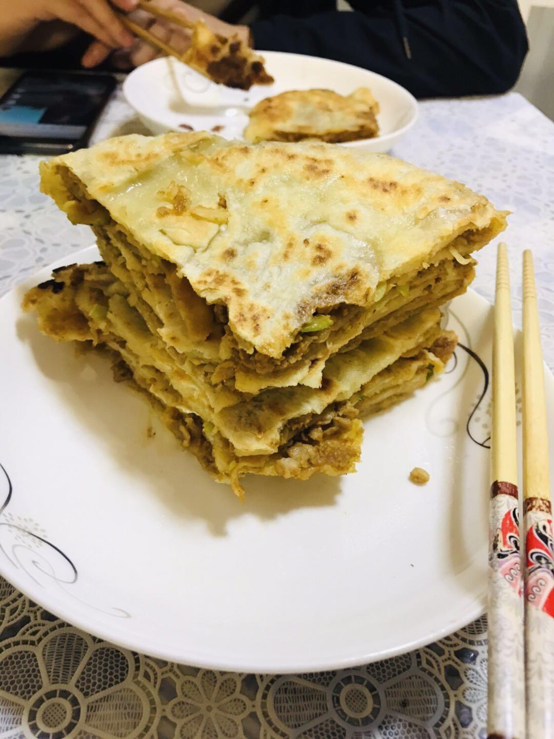 汤氏猪肉大葱肉饼