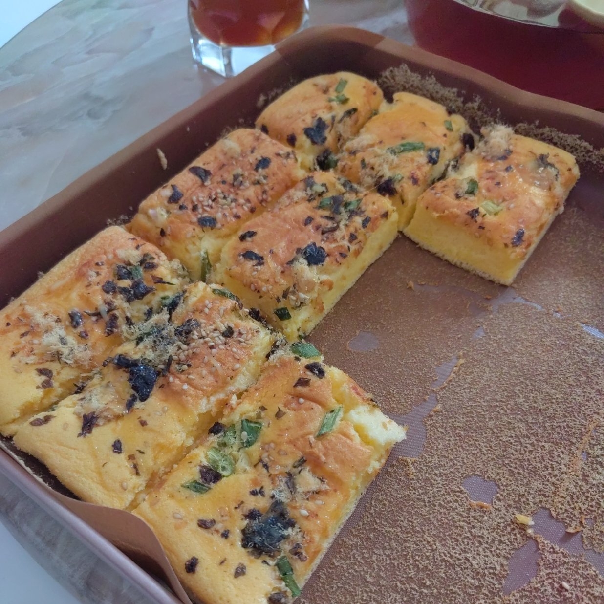 怎么卷都不裂的—肉松海苔蛋糕卷