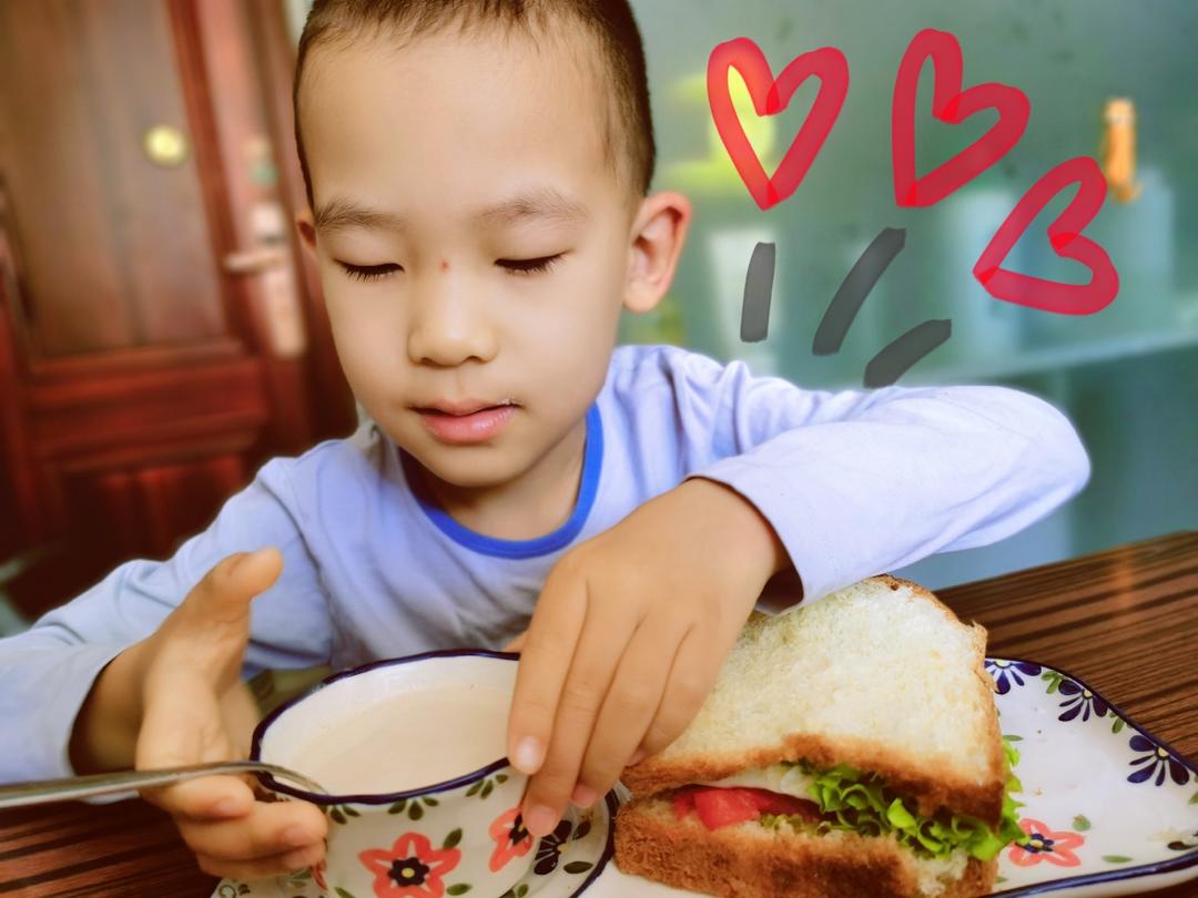 纯奶手撕吐司的做法 步骤1