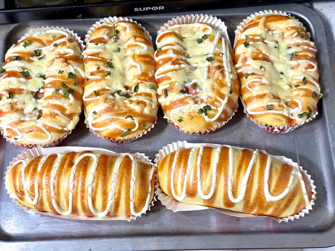 芝士热狗面包（专门花六千学费学的方子）