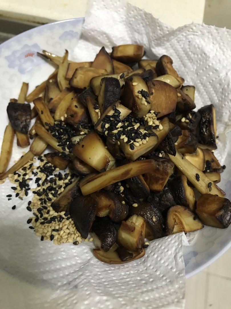 孜然火腿土豆丁