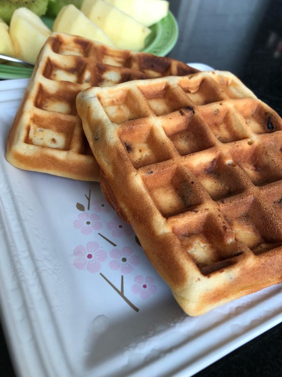奶油奶酪华夫饼<CREAM CHEESE WAFFLES>