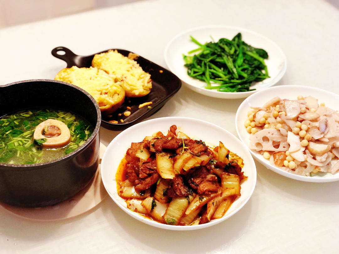 家里的午餐味道