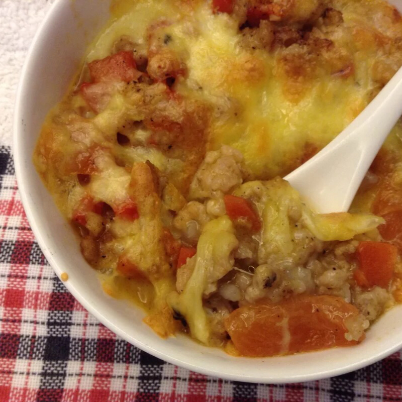 蕃茄肉酱奶酪焗饭