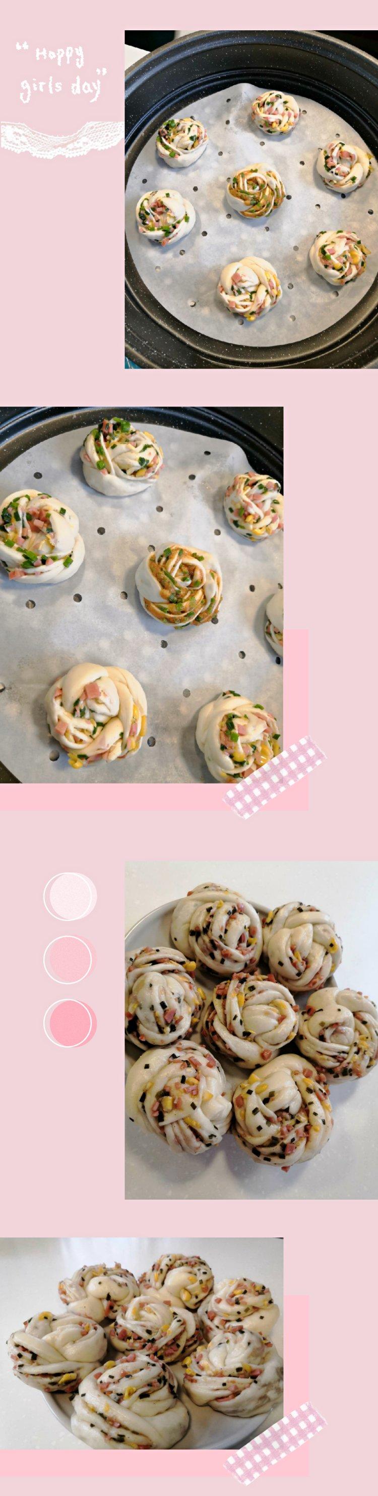 简单好看又好吃的花卷做法快来get一下！