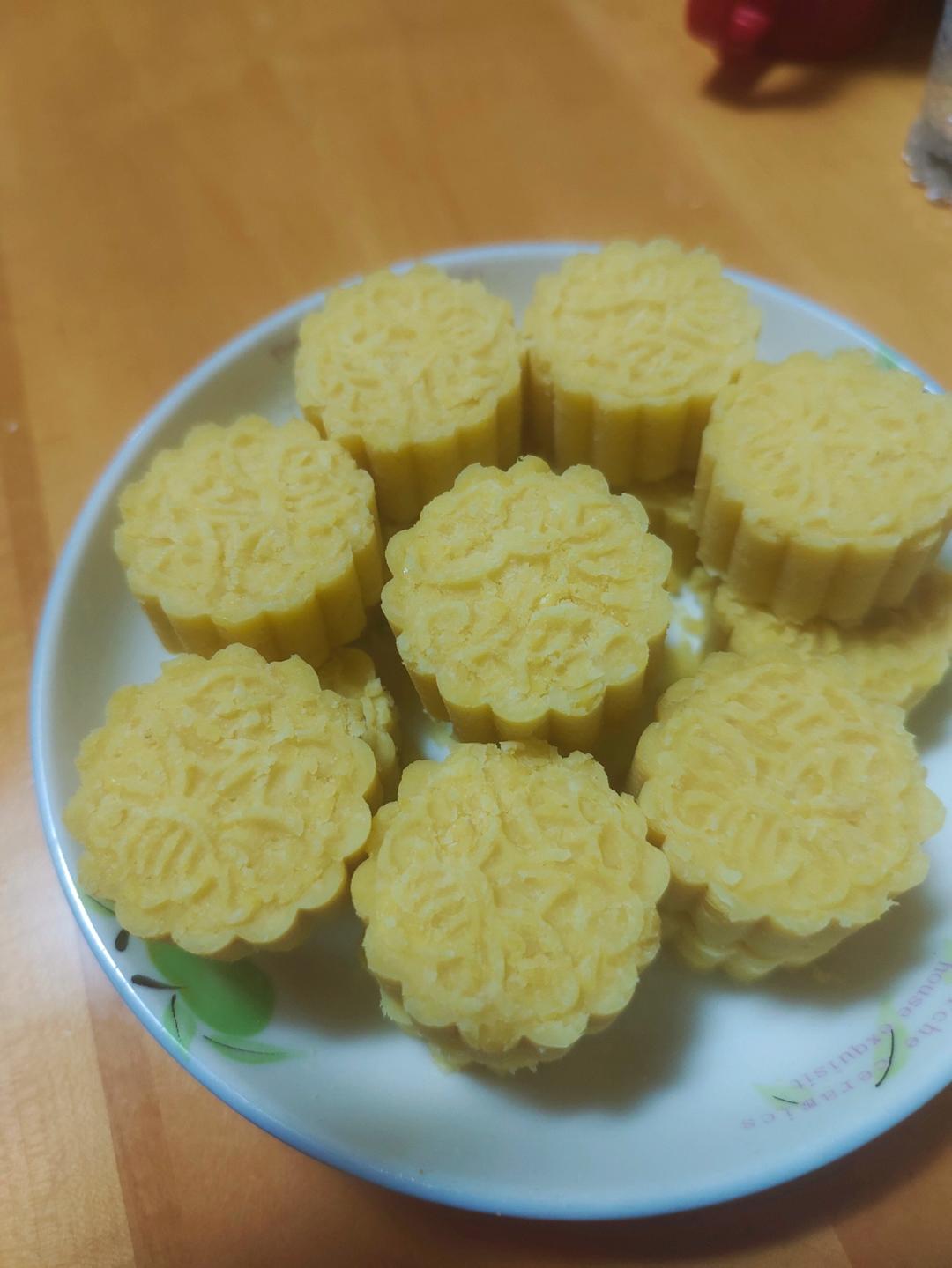 奶香绿豆糕（无豆腥味，超快手不麻烦）